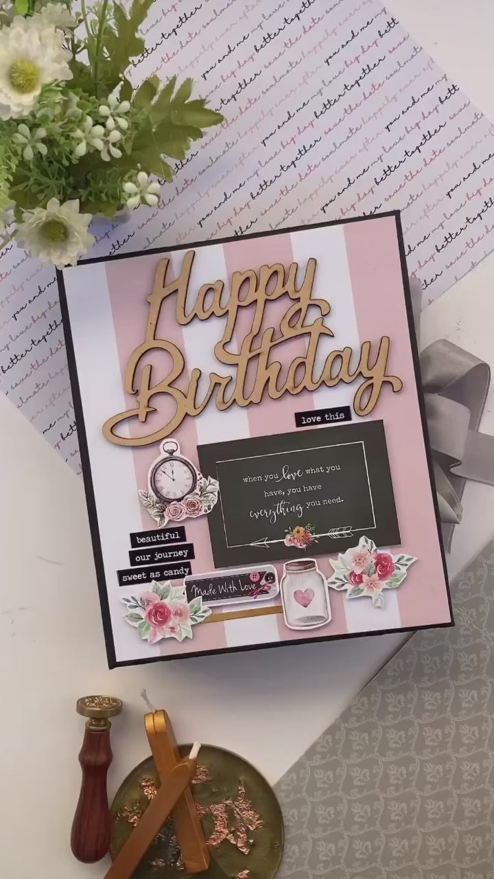 Birthday Handmade Album